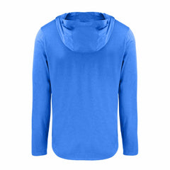 Kansas City Royals Cutter & Buck Coastline Epic Comfort Recycled Eco Hoodie Long Sleeve T-Shirt - Royal Hoodies