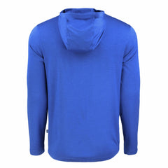Milwaukee Brewers Cutter & Buck Coastline Epic Comfort Recycled Eco Hoodie Long Sleeve T-Shirt - Royal Hoodies
