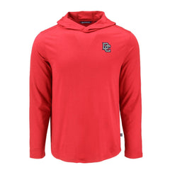 Washington Nationals Cutter & Buck Coastline Epic Comfort Recycled Eco Hoodie Long Sleeve T-Shirt - Red Hoodies