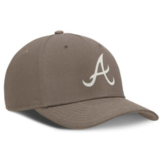 Atlanta Braves Nike Rise Performance Adjustable Hat - Brown Hats