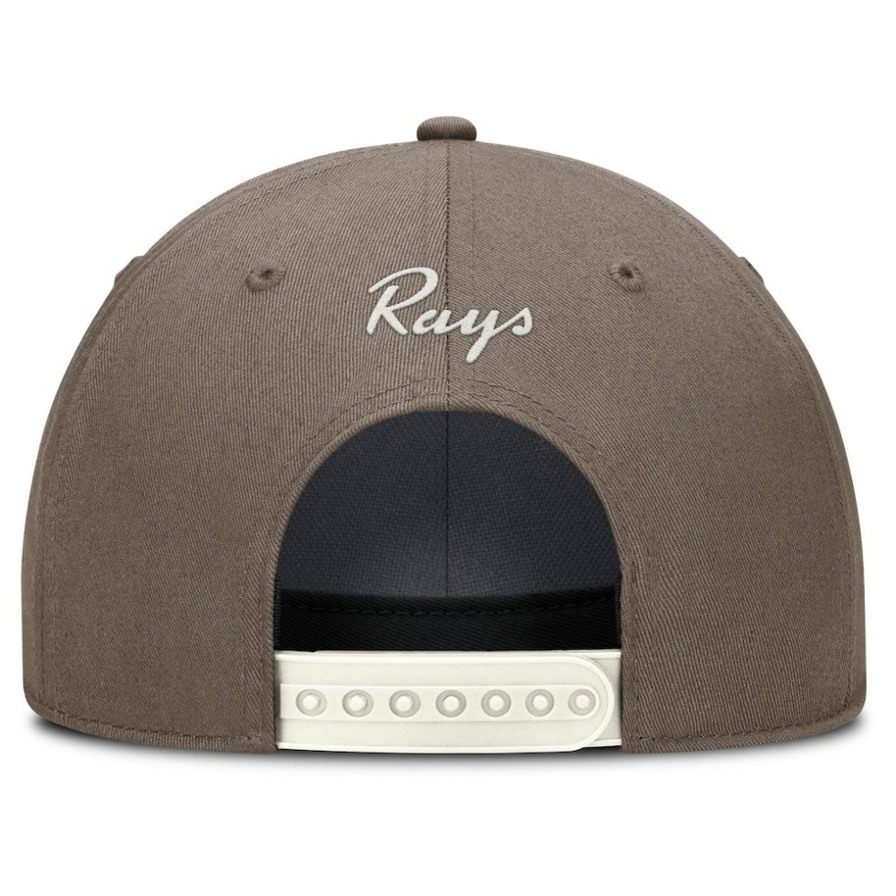 Tampa Bay Rays Nike Rise Performance Adjustable Hat - Brown Hats
