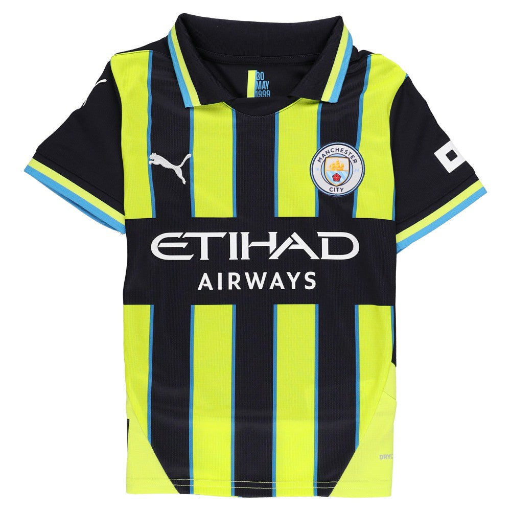 Manchester City Youth 2024/25 Away Replica Custom Jersey Navy