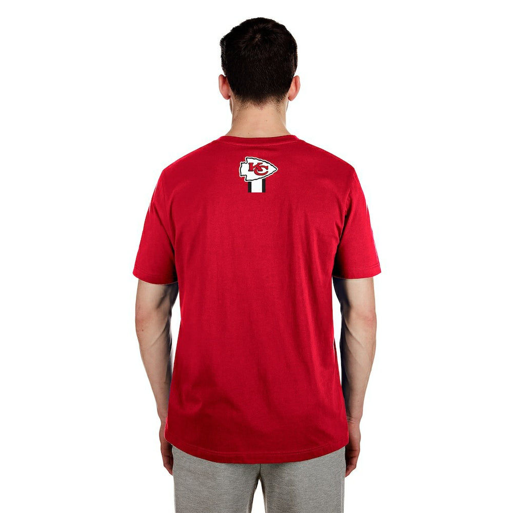 Kansas City Chiefs New Era 3rd Down High Density Print T-Shirt Red