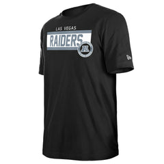 Las Vegas Raiders New Era 3rd Down High Density Print T-Shirt Black