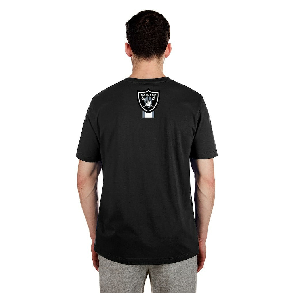 Las Vegas Raiders New Era 3rd Down High Density Print T-Shirt Black