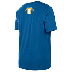 Los Angeles Chargers New Era 3rd Down High Density Print T-Shirt Blue