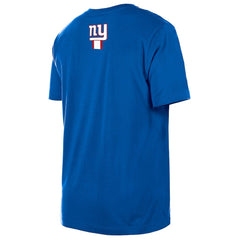 New York Giants New Era 3rd Down High Density Print T-Shirt Blue
