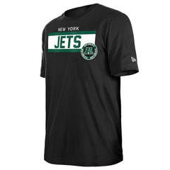 New York Jets New Era 3rd Down High Density Print T-Shirt Black