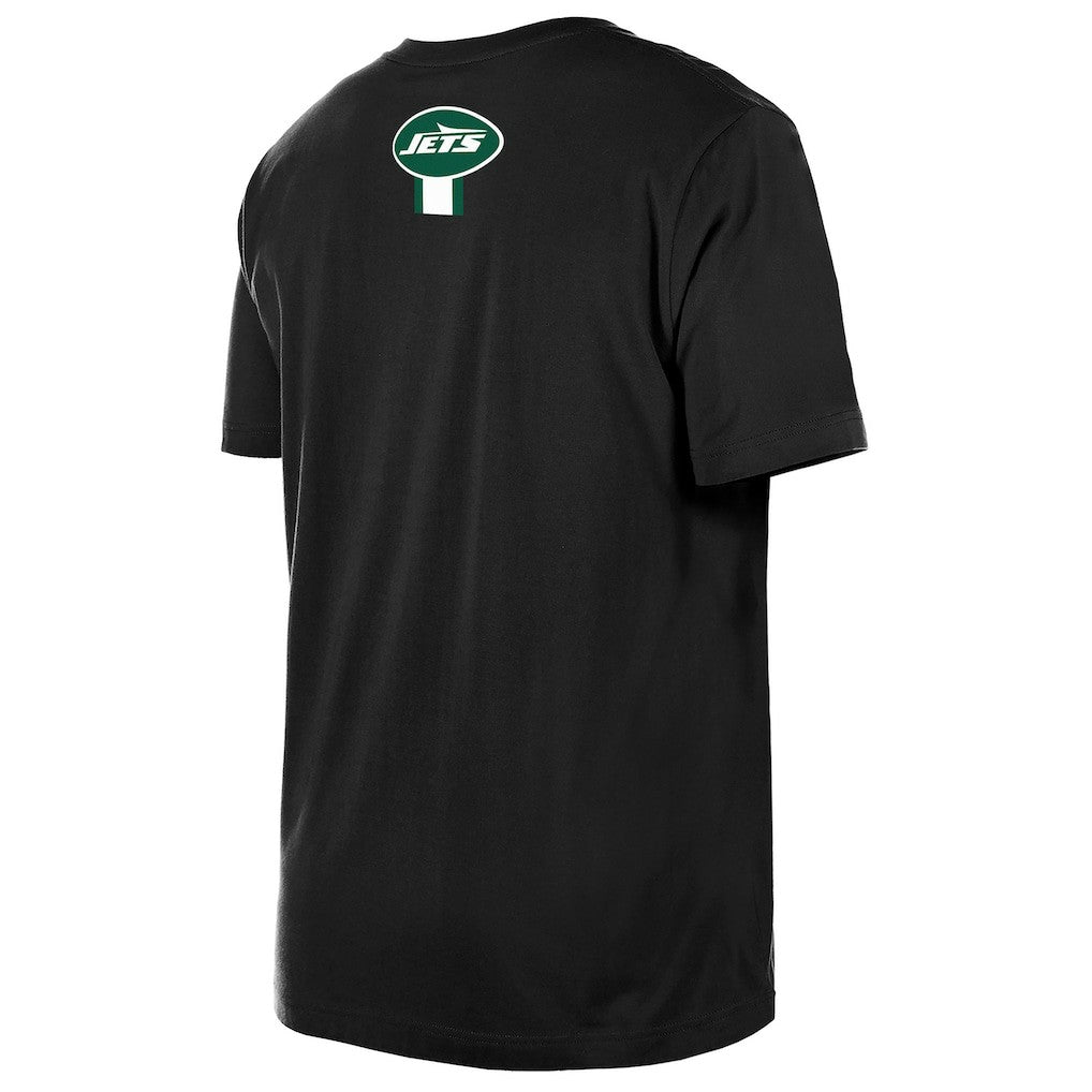 New York Jets New Era 3rd Down High Density Print T-Shirt Black