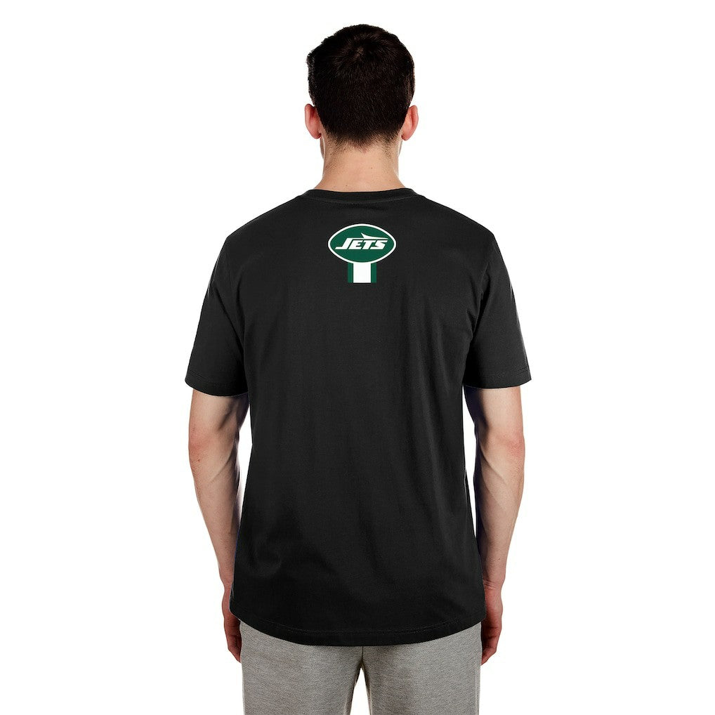 New York Jets New Era 3rd Down High Density Print T-Shirt Black