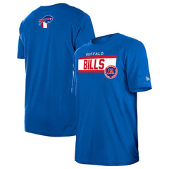 Buffalo Bills New Era 3rd Down High Density Print T-Shirt Blue