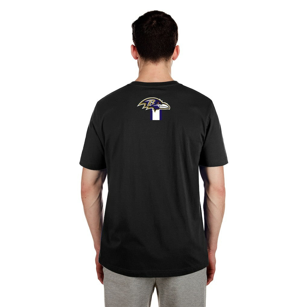 Baltimore Ravens New Era 3rd Down High Density Print T-Shirt Black