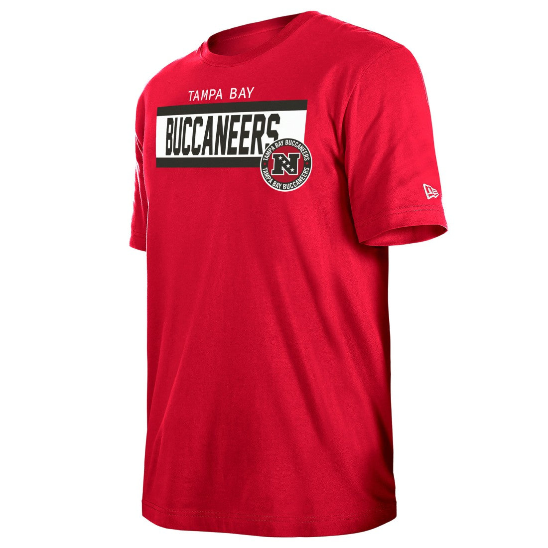 Tampa Bay Buccaneers New Era 3rd Down High Density Print T-Shirt Red