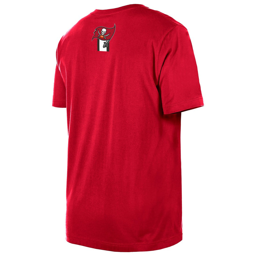 Tampa Bay Buccaneers New Era 3rd Down High Density Print T-Shirt Red