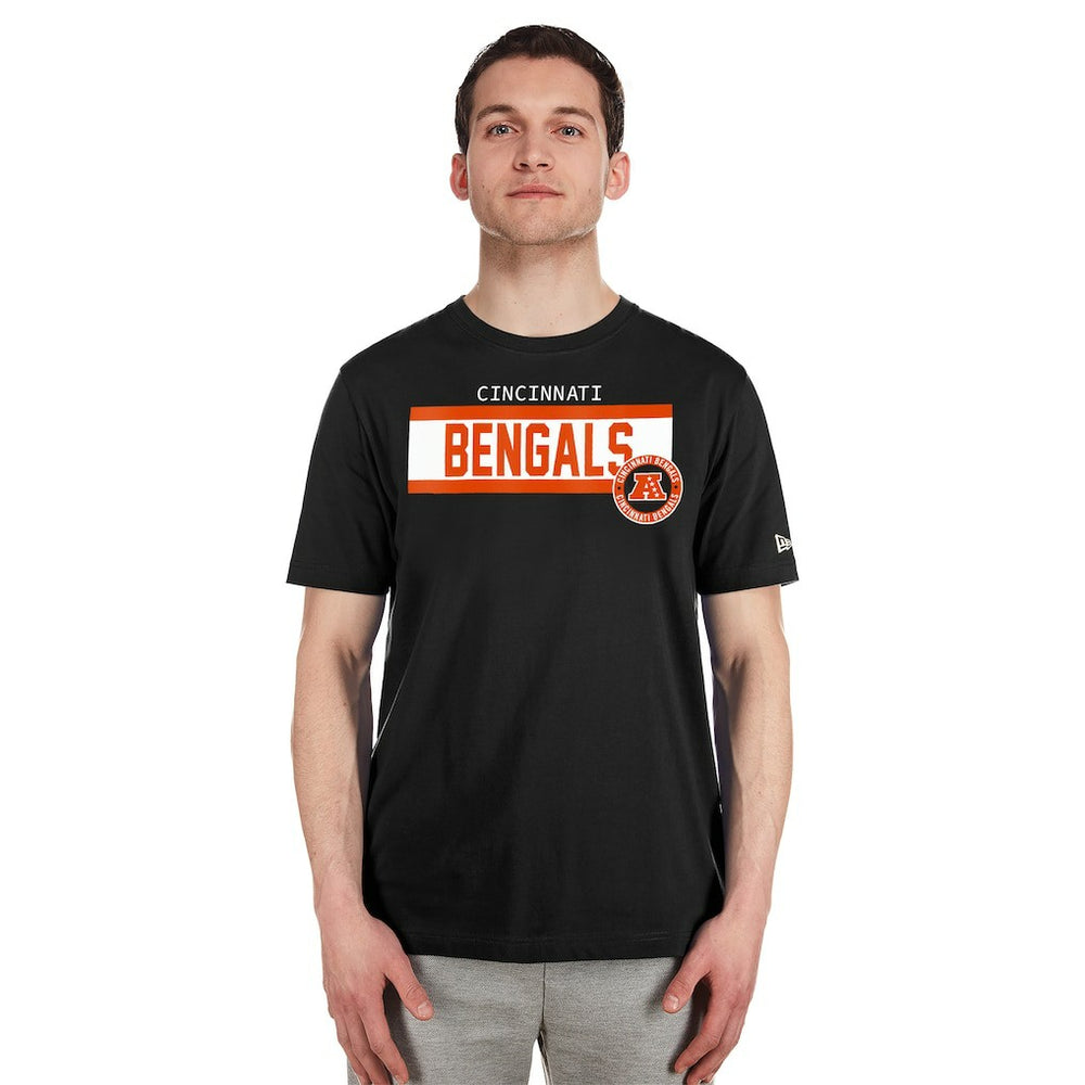 Cincinnati Bengals New Era 3rd Down High Density Print T-Shirt Black