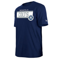 Indianapolis Colts New Era 3rd Down High Density Print T-Shirt Navy