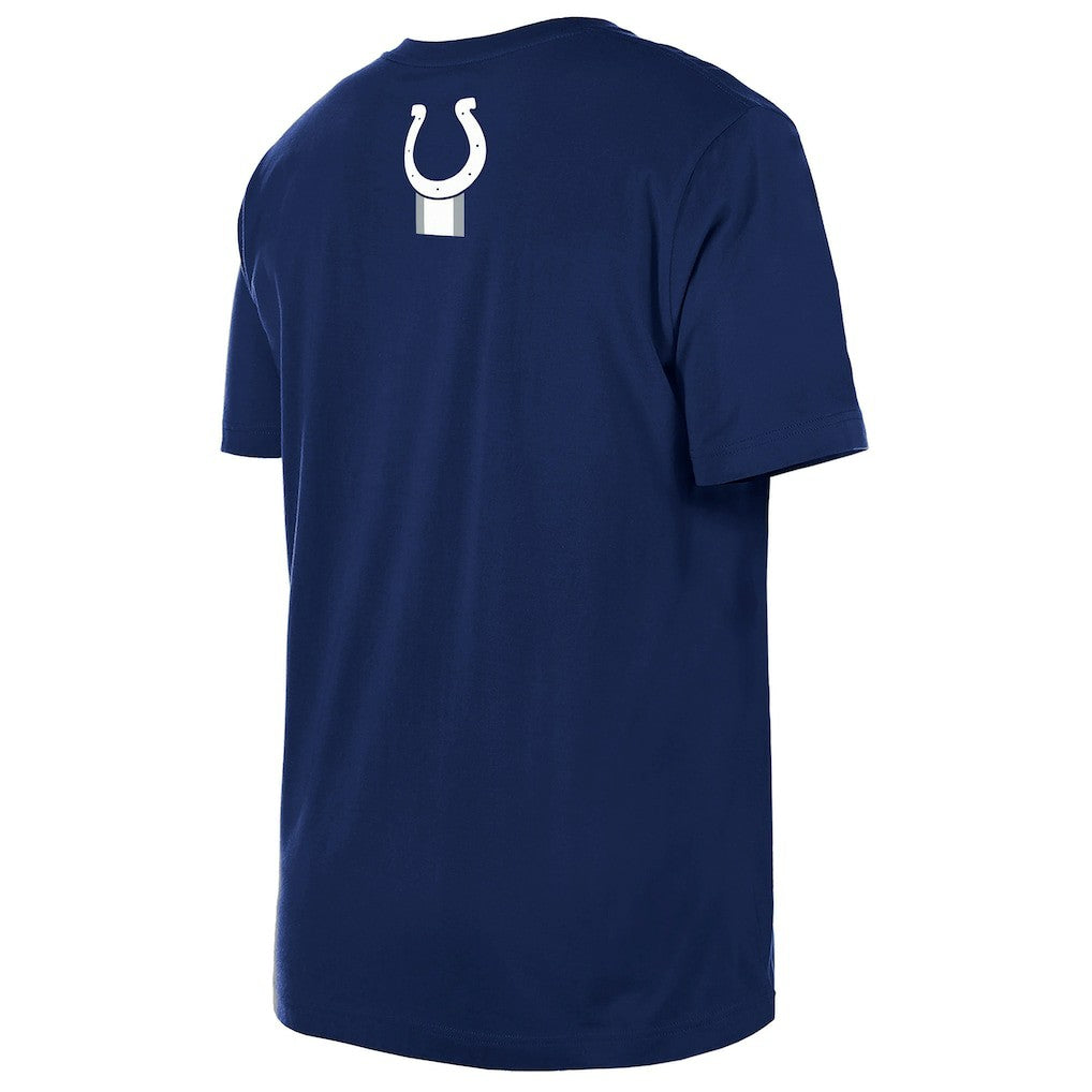 Indianapolis Colts New Era 3rd Down High Density Print T-Shirt Navy