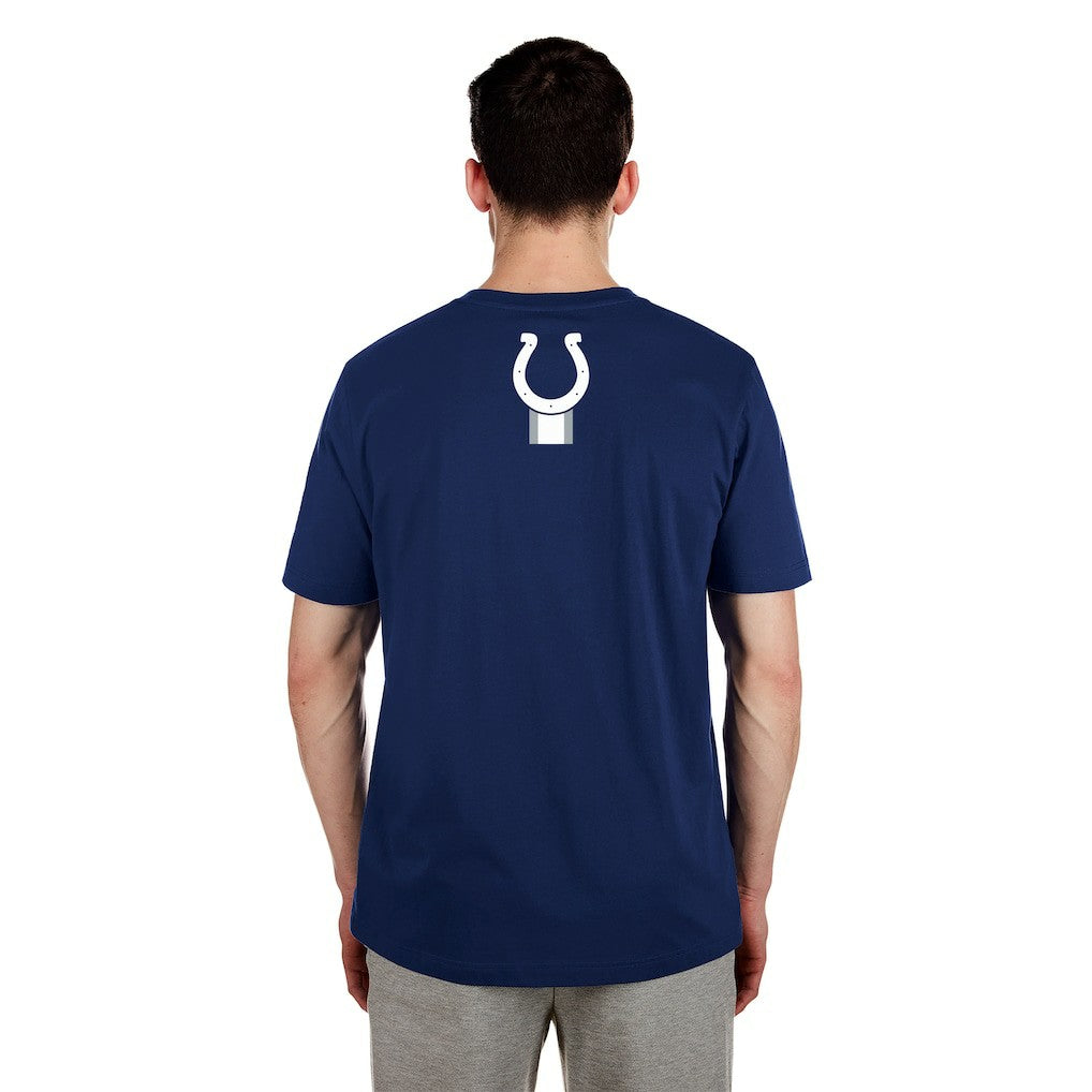 Indianapolis Colts New Era 3rd Down High Density Print T-Shirt Navy