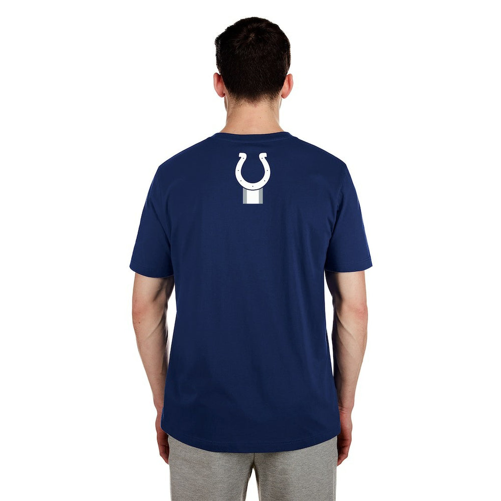 Indianapolis Colts New Era 3rd Down High Density Print T-Shirt Navy