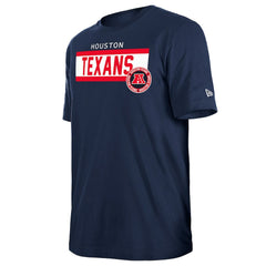 Houston Texans New Era 3rd Down High Density Print T-Shirt Navy