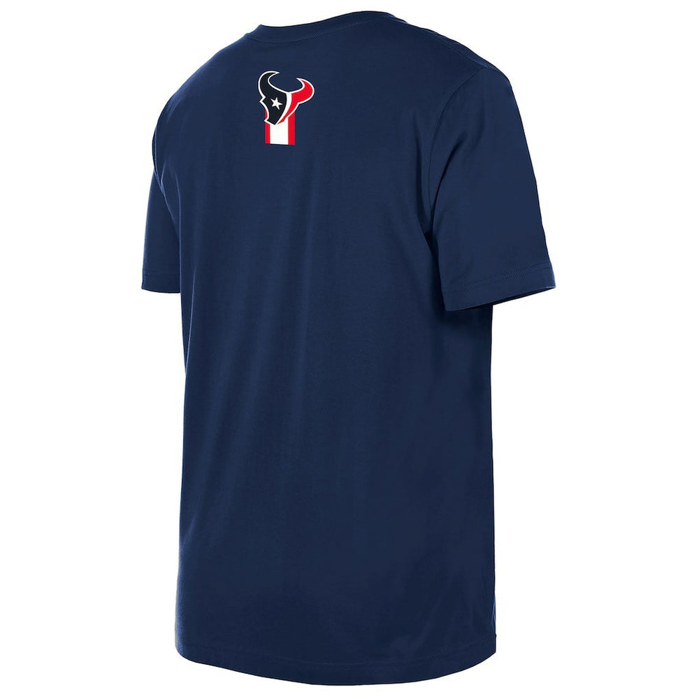 Houston Texans New Era 3rd Down High Density Print T-Shirt Navy
