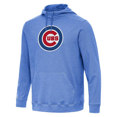 Chicago Cubs Antigua Cloud Pullover Hoodie - Heather Royal Hoodies