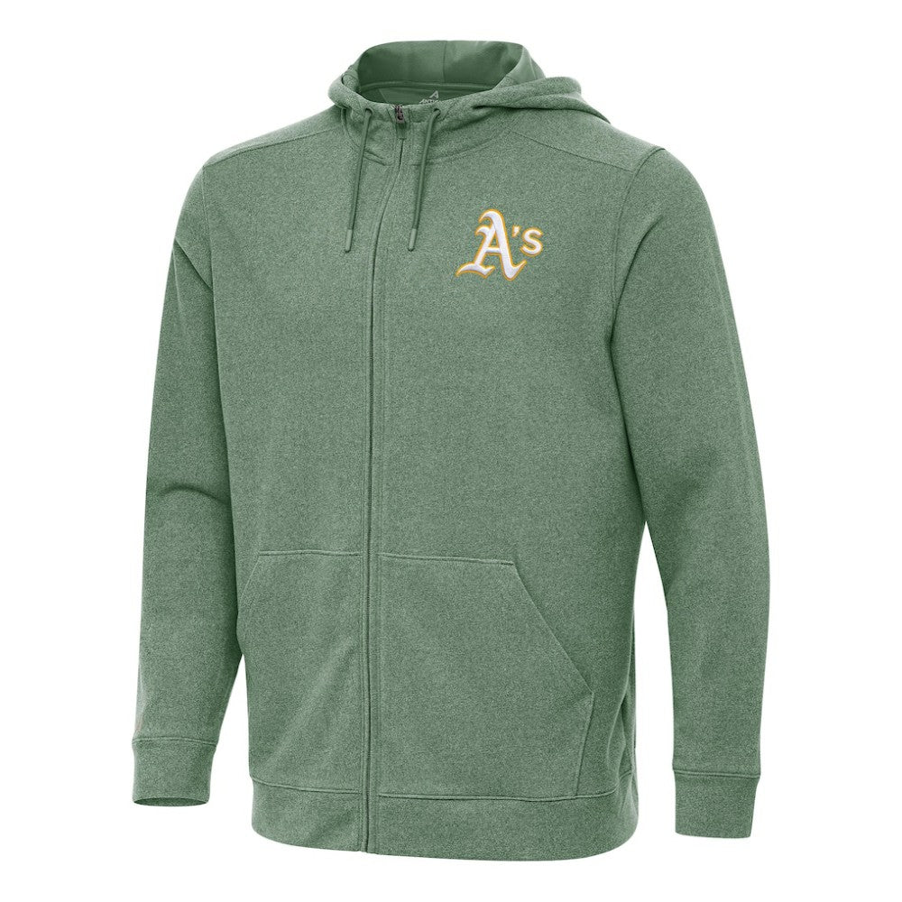 Athletics Antigua Effortless Full-Zip Hooded Jacket - Hunter Green Jackets