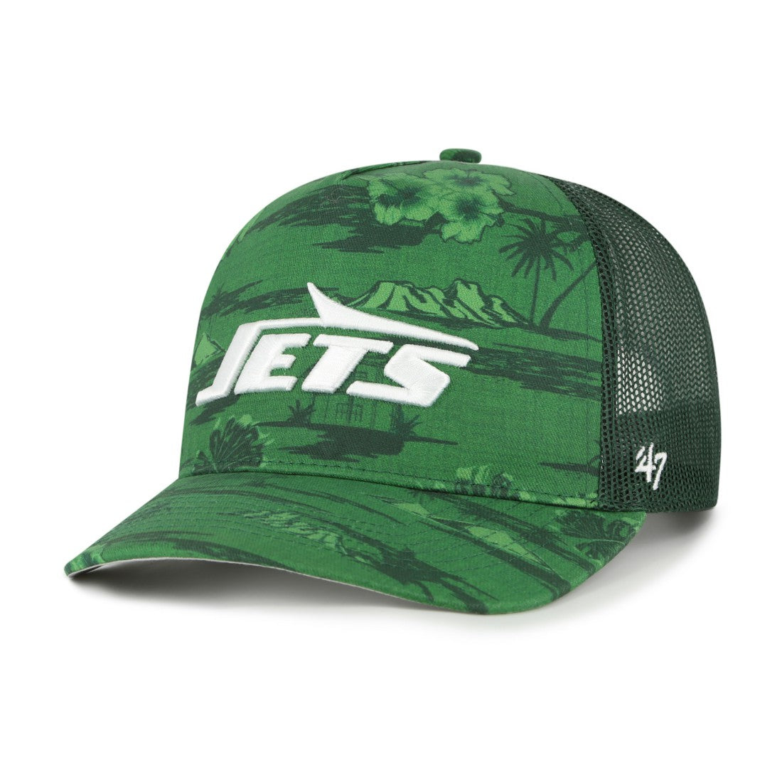 New York Jets '47 Fiji Trucker Adjustable Hat Green