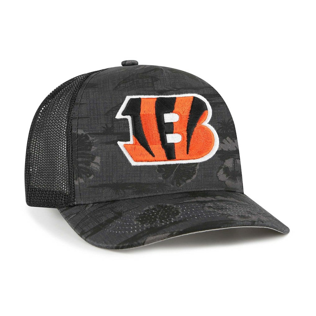 Cincinnati Bengals '47 Fiji Trucker Adjustable Hat Black