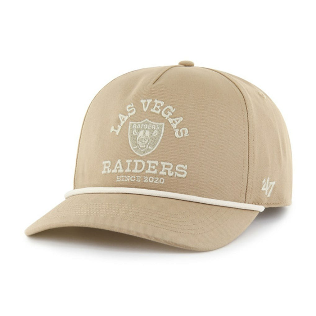 Las Vegas Raiders '47 Canyon Ranchero Hitch Adjustable Hat Khaki
