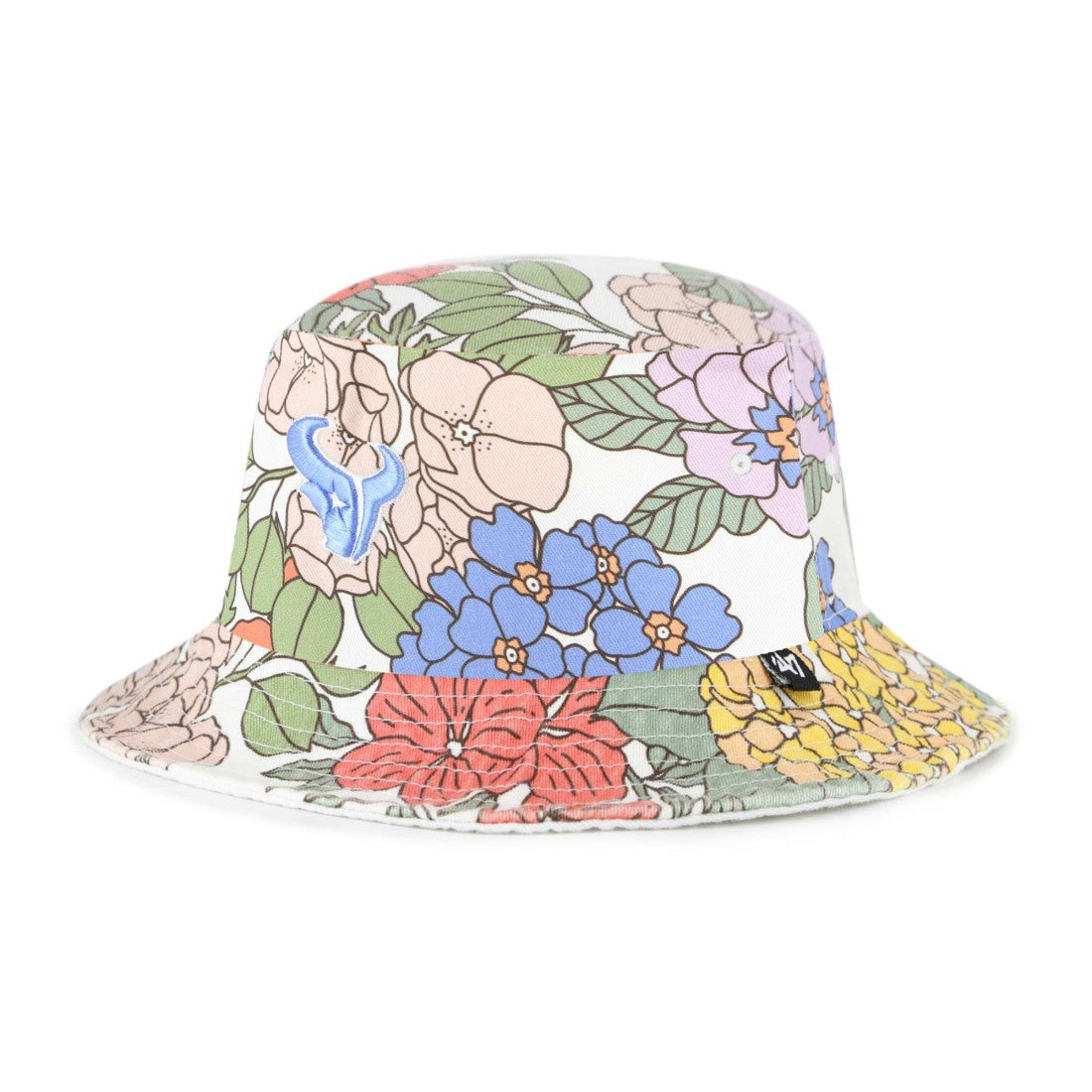 Houston Texans '47 Women's Florentina Bucket Hat White