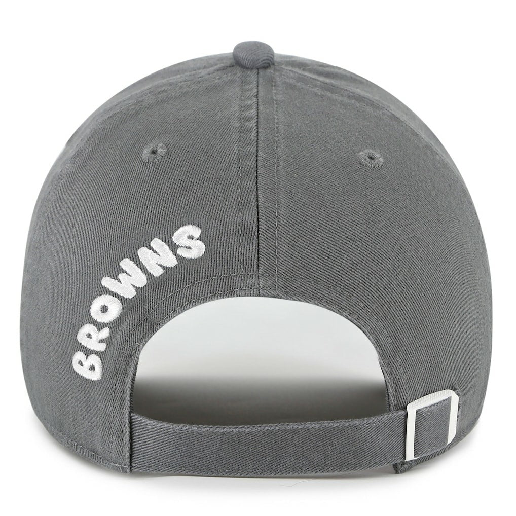 Cleveland Browns '47 Women's Bright Side Clean Up Adjustable Hat Gray