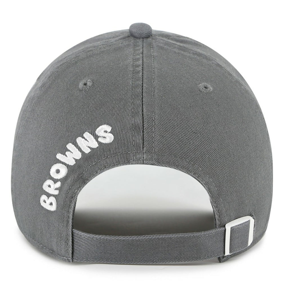 Cleveland Browns '47 Women's Bright Side Clean Up Adjustable Hat Gray