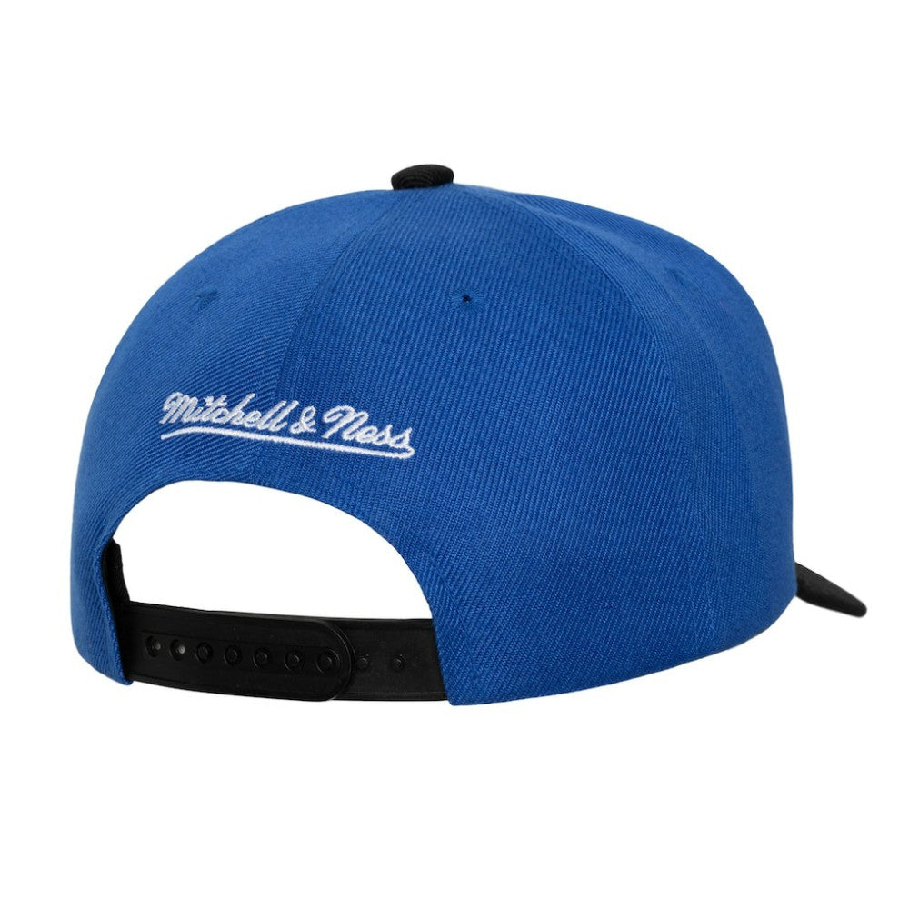NHL New York Rangers Mitchell & Ness Underarch Two-Tone Pro Crown Snapback Hat - Blue/Black