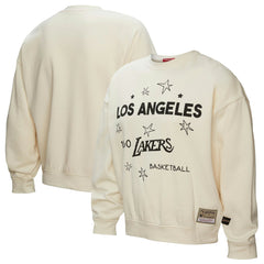 Los Angeles Lakers Women's Hardwood Classics Pullover Sweatshirt Gold