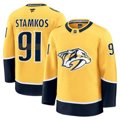 NHL Steven Stamkos Nashville Predators Fanatics Home Premium Jersey - Gold