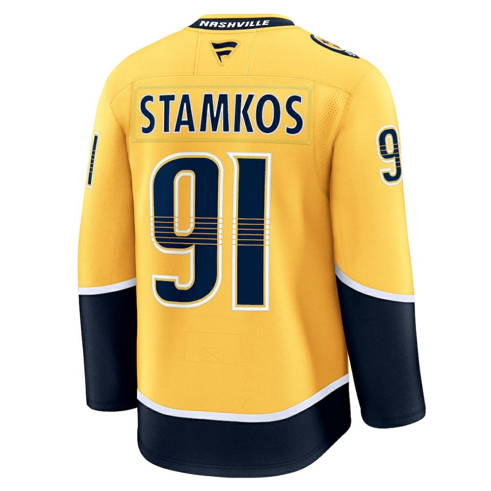 NHL Steven Stamkos Nashville Predators Fanatics Home Premium Jersey - Gold