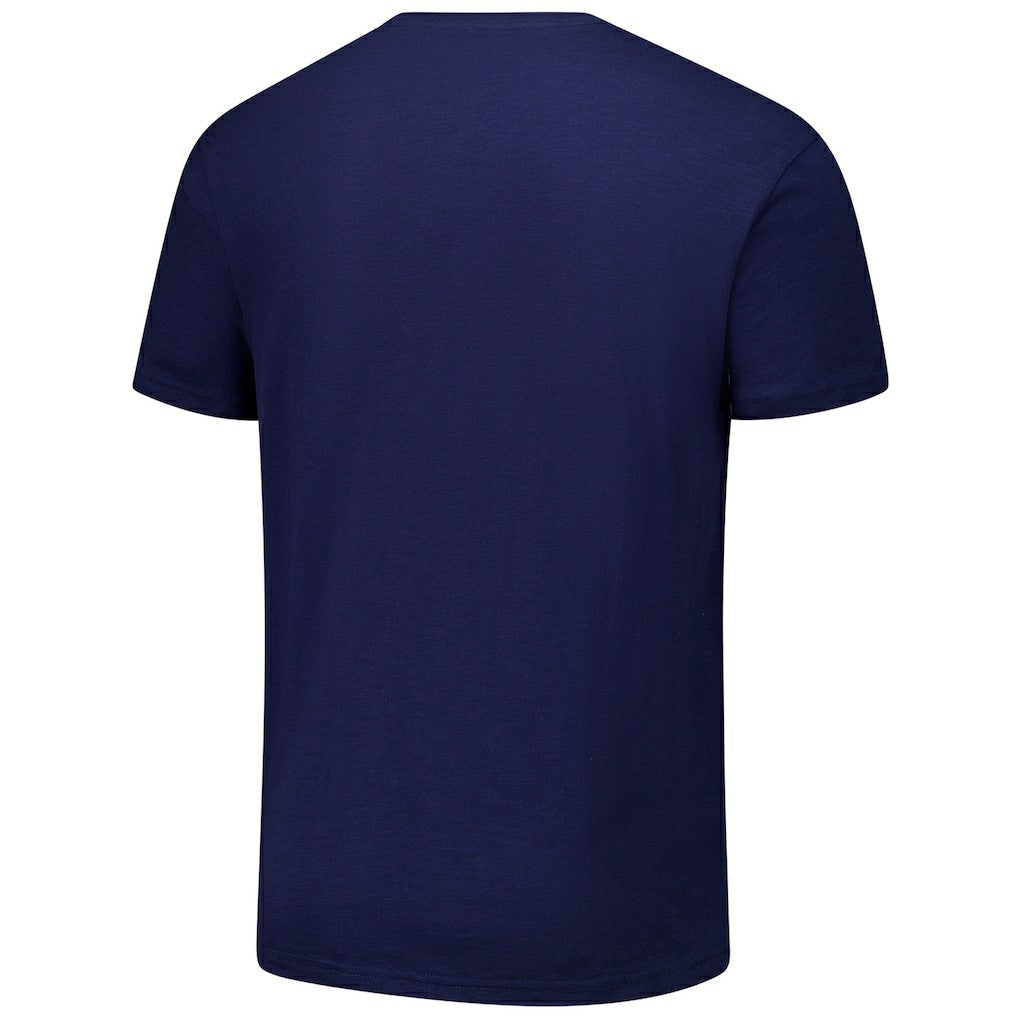 Dallas Mavericks Hardwood Classics Felt Applique Slub T-Shirt Navy