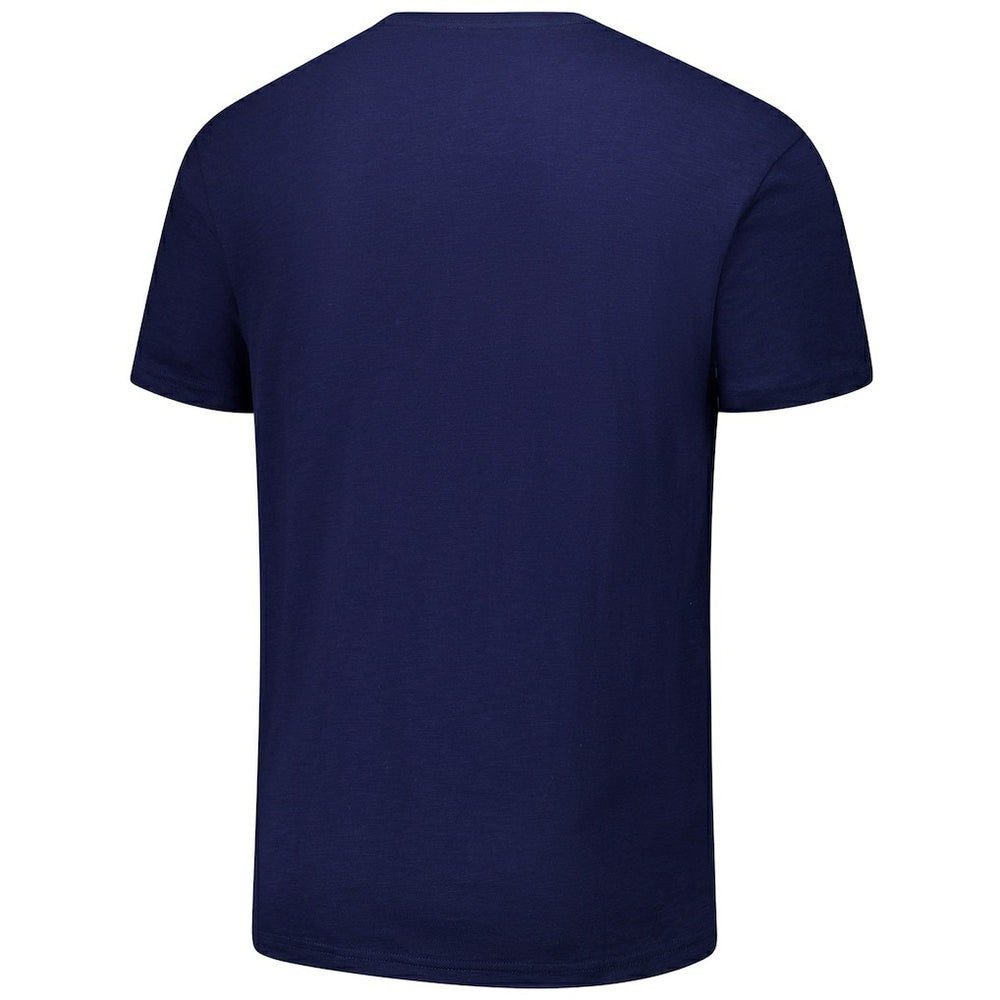 Dallas Mavericks Hardwood Classics Felt Applique Slub T-Shirt Navy