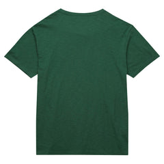Milwaukee Bucks Hardwood Classics Felt Applique Slub T-Shirt Green
