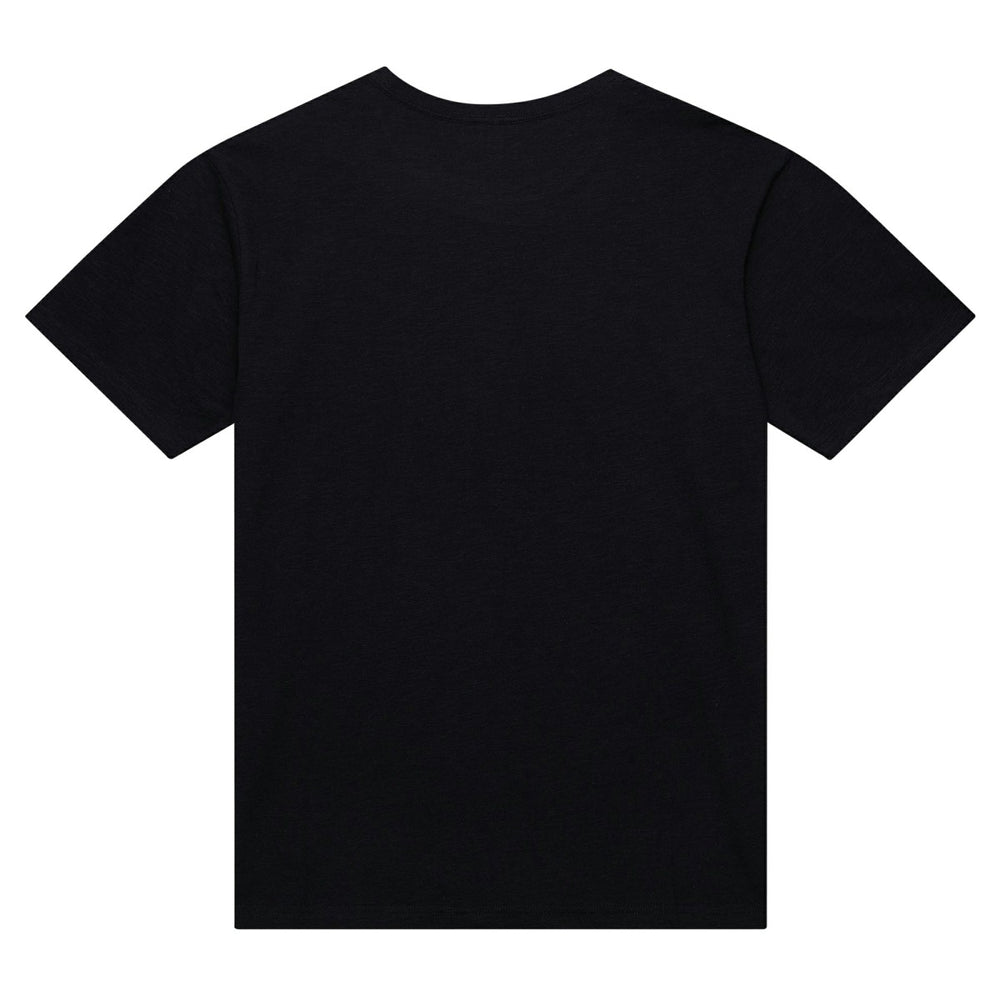 Sacramento Kings Hardwood Classics Felt Applique Slub T-Shirt Black