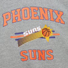 Phoenix Suns Hardwood Classics All Over 4.0 Pullover Sweatshirt Heather Gray