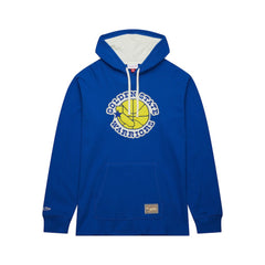 Golden State Warriors Hardwood Classics Lightweight Thermal Pullover Hoodie Royal