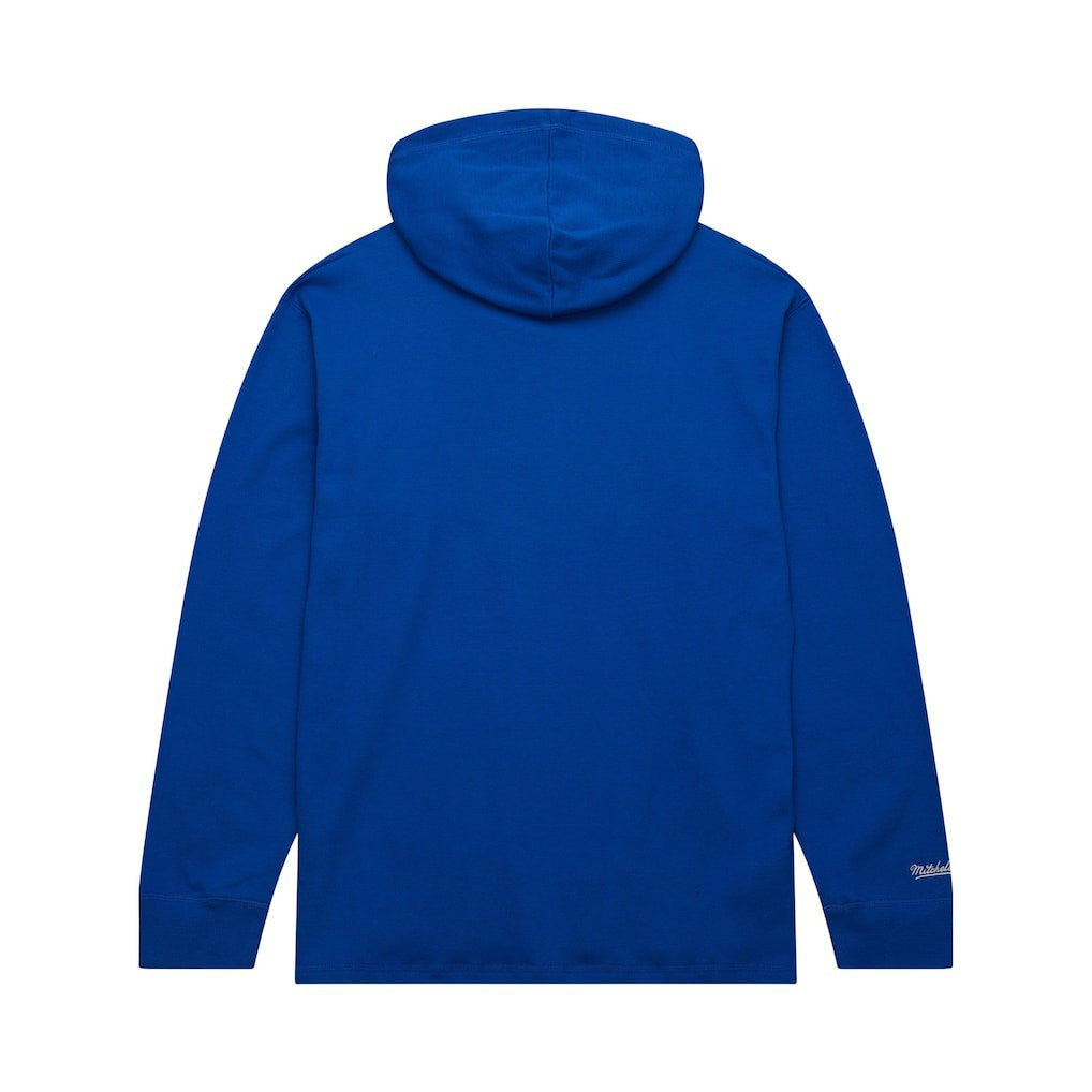Golden State Warriors Hardwood Classics Lightweight Thermal Pullover Hoodie Royal