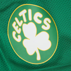 Boston Celtics Hardwood Classics Gameday Mesh Shorts Kelly Green
