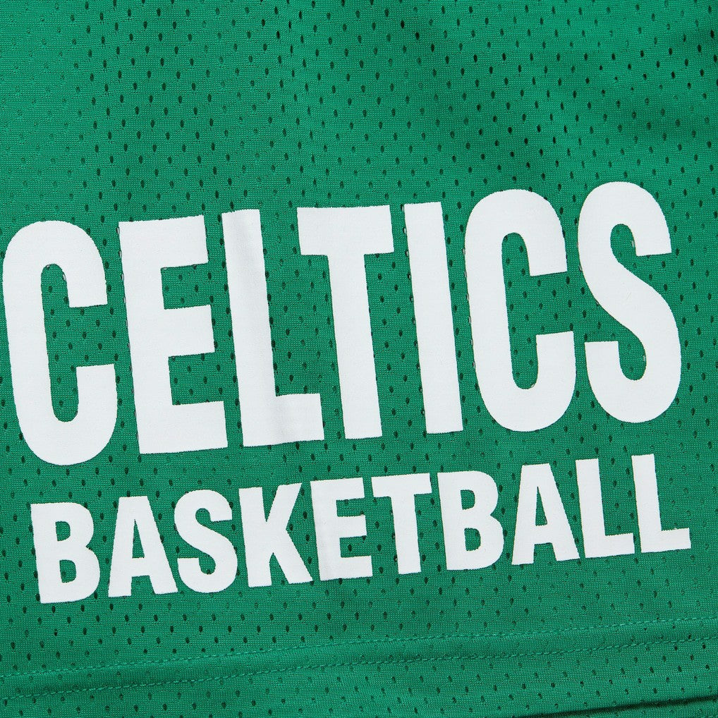 Boston Celtics Hardwood Classics Gameday Mesh Shorts Kelly Green