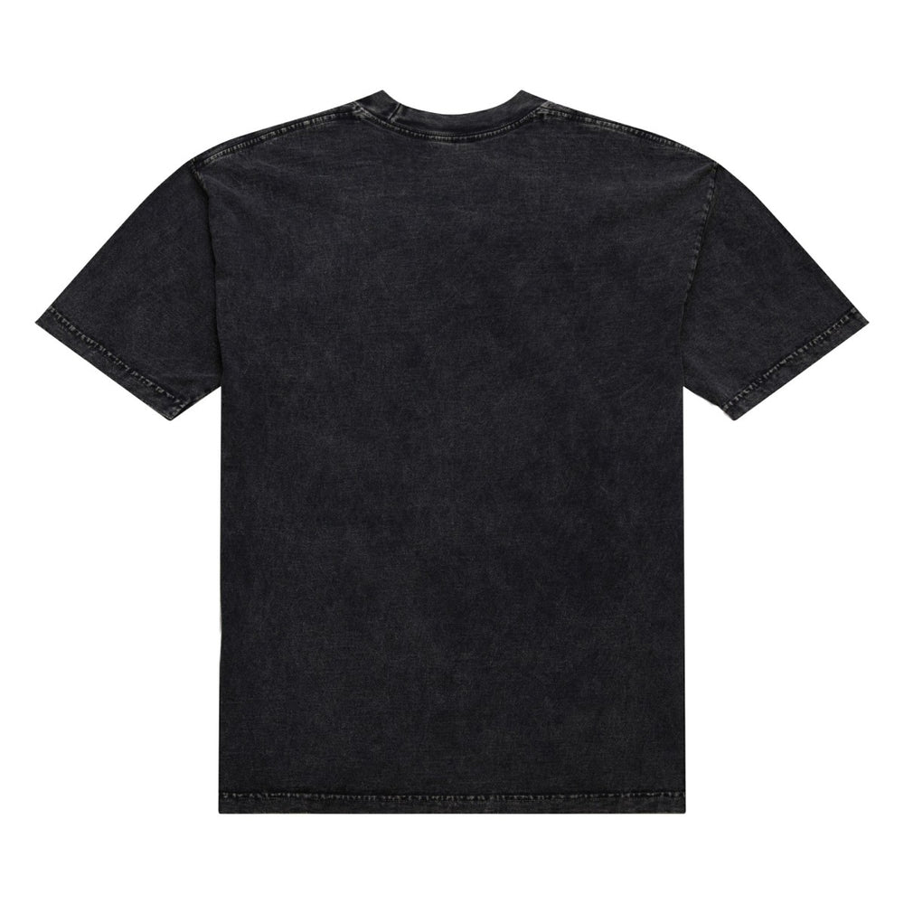 Los Angeles Lakers Unisex Hardwood Classics Vintage Voltage Premium Heavyweight T-Shirt Black