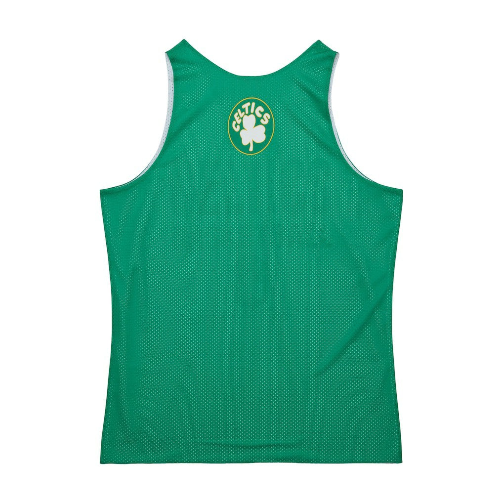 Boston Celtics Hardwood Classics Reversible Mesh Practice Jersey Kelly Green/White