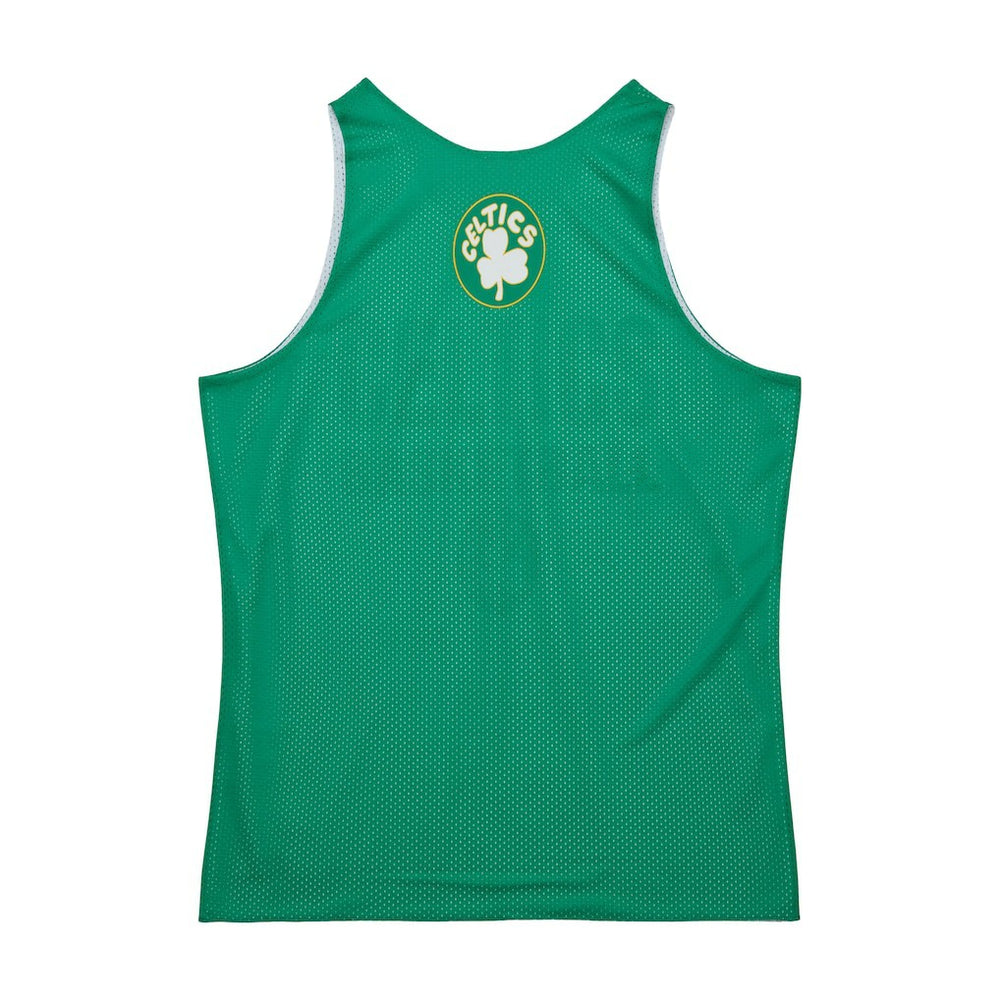 Boston Celtics Hardwood Classics Reversible Mesh Practice Jersey Kelly Green/White