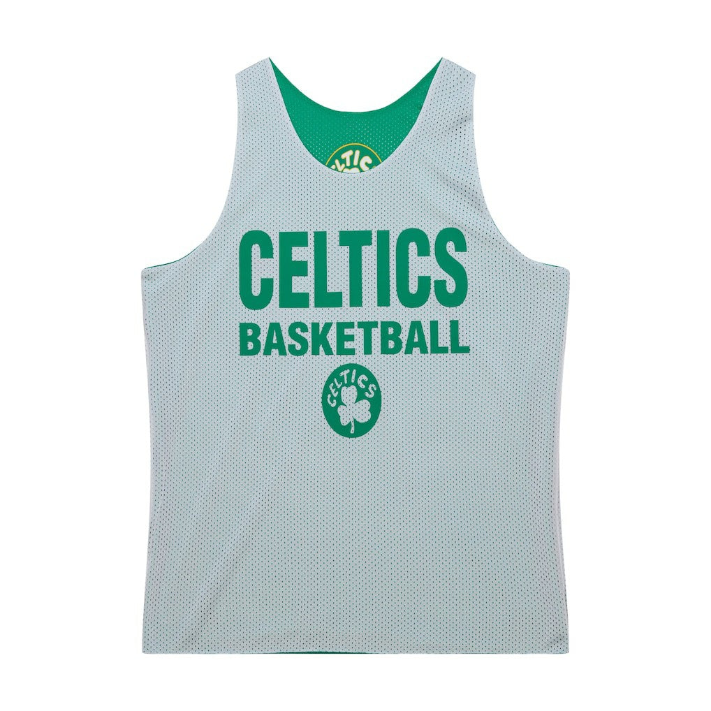 Boston Celtics Hardwood Classics Reversible Mesh Practice Jersey Kelly Green/White